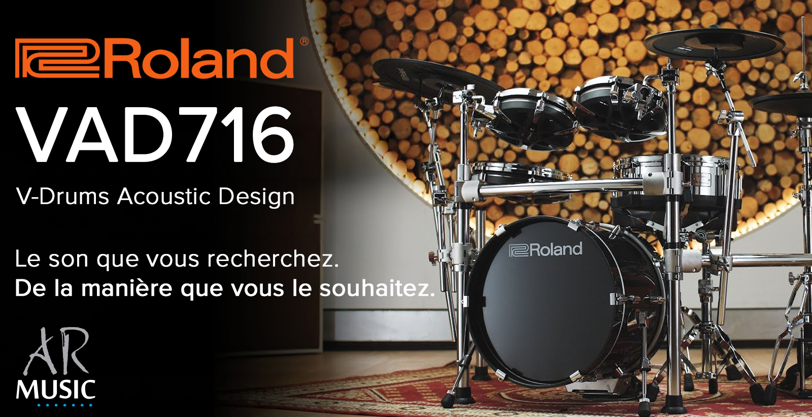 Batterie Roland VAD 716